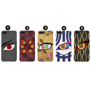 Upper Moon Eye Demon Slayer Anime Phone Case, Gift For Anime Lover Compatible with iPhone X, 11, 12, 13, 14, 15 & more