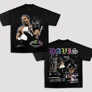 GERVONTA DAVIS V2 TEE, Boxing T-shirt, Boxer Tee, Sports Shirt, Fashion Cotton, Full Colors, Full Sizes, For Men, For Women