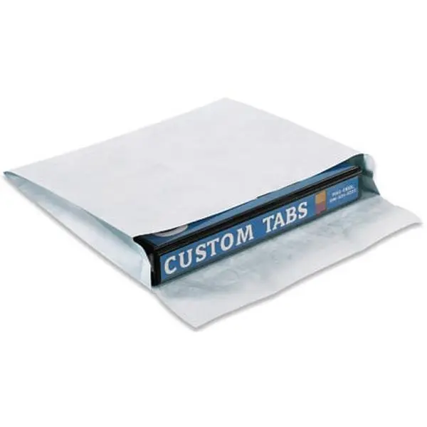 Box Partners TYE12162WE Expandable Tyvek Envelopes (12 in. x 16 in. x 2 in.) - Moisture Protection, Superior Puncture Protection, Tear Resistance, Expandable to Hold Bulky Items, 10 Times Stronger Than Paper