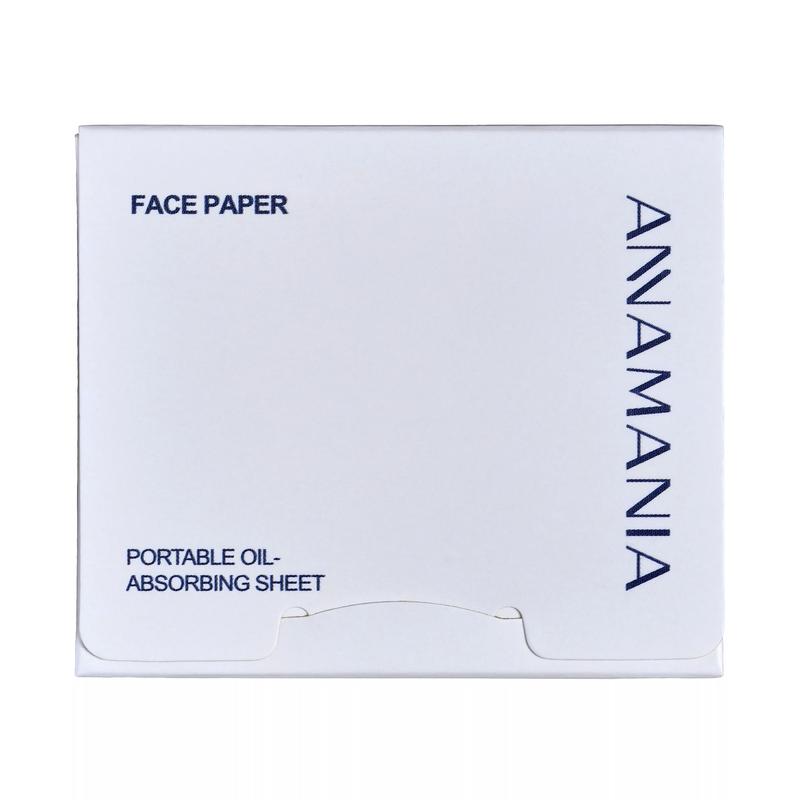 ANAMANIA Oil Blotting Sheets for Face with Mirror and Puff. 200 Sheets oil Blotting paper for oily skin, Absorb Excess Oil,  Face paper Compact Makeup Matte Pack