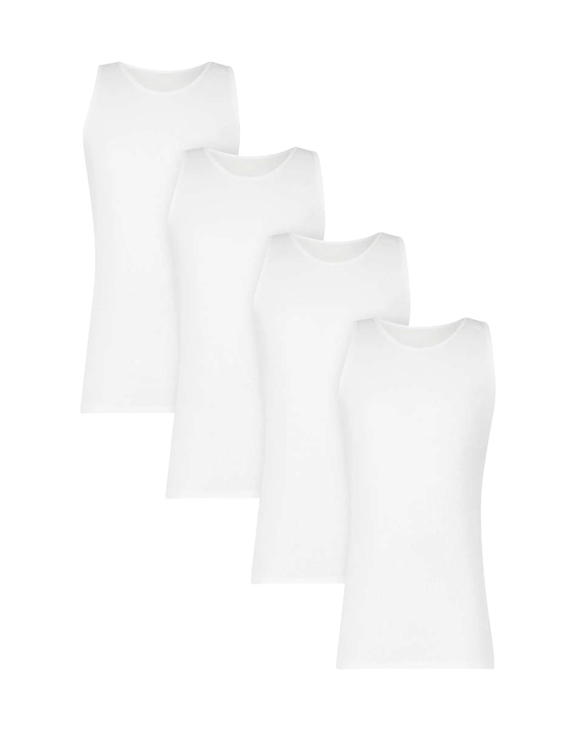 Hanes Big Man Ultimate® ComfortSoft® Men's Tank Undershirts Pack – 4-Pack – Cool Comfort® Cotton ( & Tall)