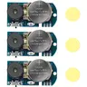 3-Pack Portable Cricket Noise Makers, CR2032 240mAh Long Battery Life, Built-in 7 Different Beeping Noises, Small Irritating Prank Supplies for 3 Years and Up, Festive & Party Gifts for Home/Office