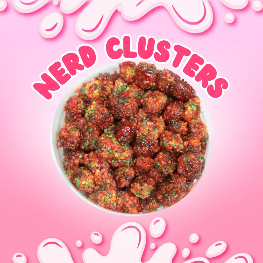 Nerds Clusters Enchilados 6oz & 8oz – Crunchy & Chewy Candy with Chamoy & Chili
