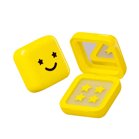 Starface Hydro-Star️ Pimple Patches + Big Yellow Compact, 32 ct