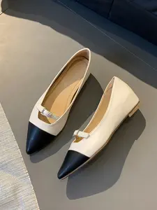 Women's Ballet Flats 5cm Height Increase Shoes, Comfortable Daily Wear, All-Season Fashion Design, Ideal Casual Choice