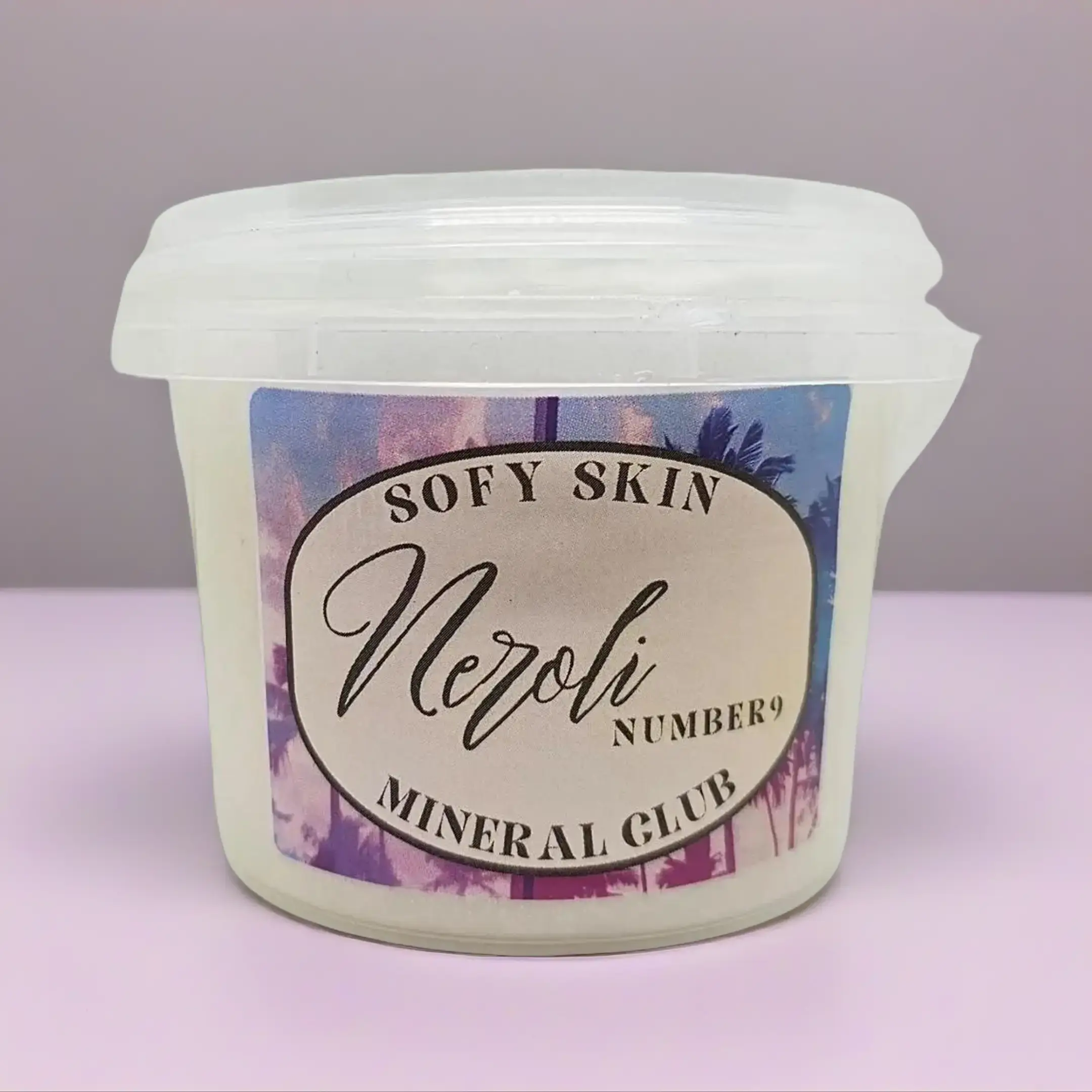 Sofy Skin Mineral Club Neroli Foaming Body Polishing Scrub Number9 Formula for Smooth Skin Care with Foaming Action
