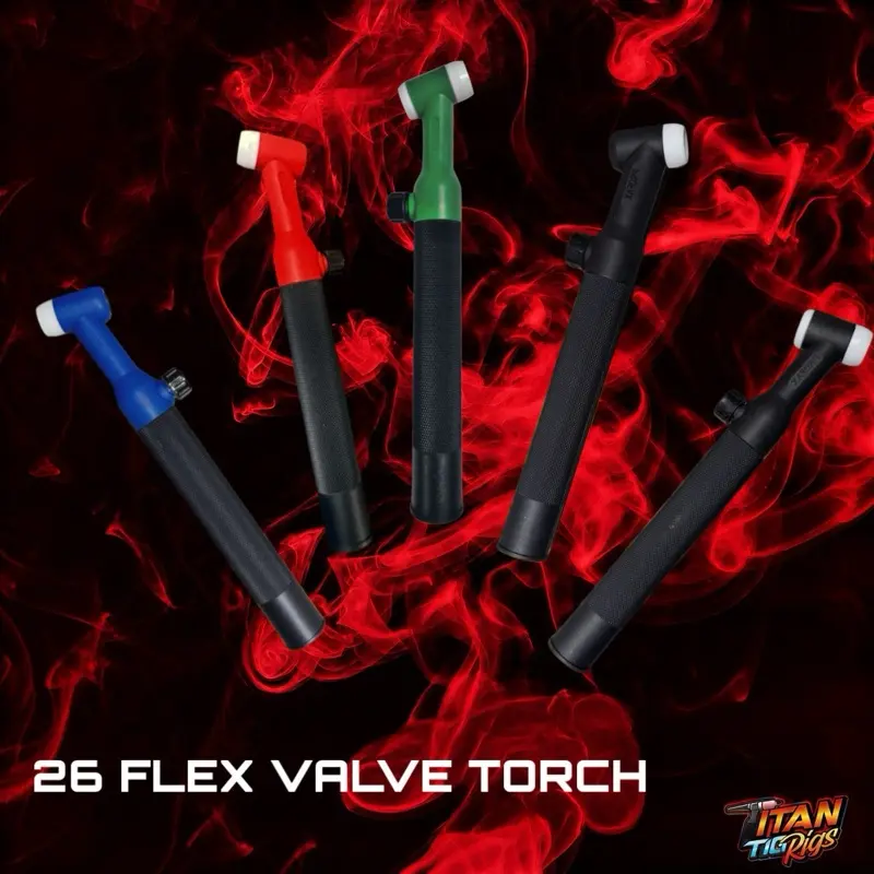Profax 26 Flex Valve Torches - Blue Heavy-Duty Industrial Gas Welding Accessories for Metal Surface Tools, Hardware Soldering Equipment, Cutting Torch Use