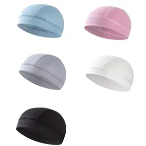 Breathable Cooling Helmet Liner Skull Cap – Sweat-Wicking Lightweight Under Helmet Cap for Men & Women, Fits Bike, Motorcycle Helmets & Hard Hat