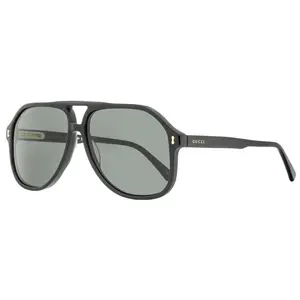 Gucci Pilot Sunglasses GG1042S 001 Black 60mm 1042