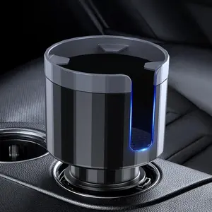 Car Cup Holder Expander with Adjustable Base, Adjustable Car Cup Stand, Car Cup Organizer, Car Console Organizer, Universal Car Interior Accessories for Car Stowing & Tidying