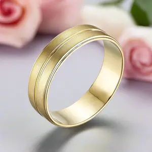 Solid 14k Yellow Gold Vintage Engagement Ring