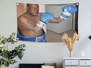Lester Green Boxing Flag for Room Guys Banner 3x5Feet College Dorm Room Man Cave Frat Wall Outdoor Decor Flag With 4 Brass Grommets