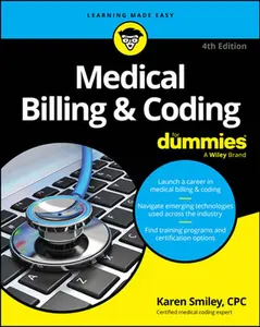 USED Book - Medical Billing & Coding for Dummies by Smiley, Karen (Paperback) - english