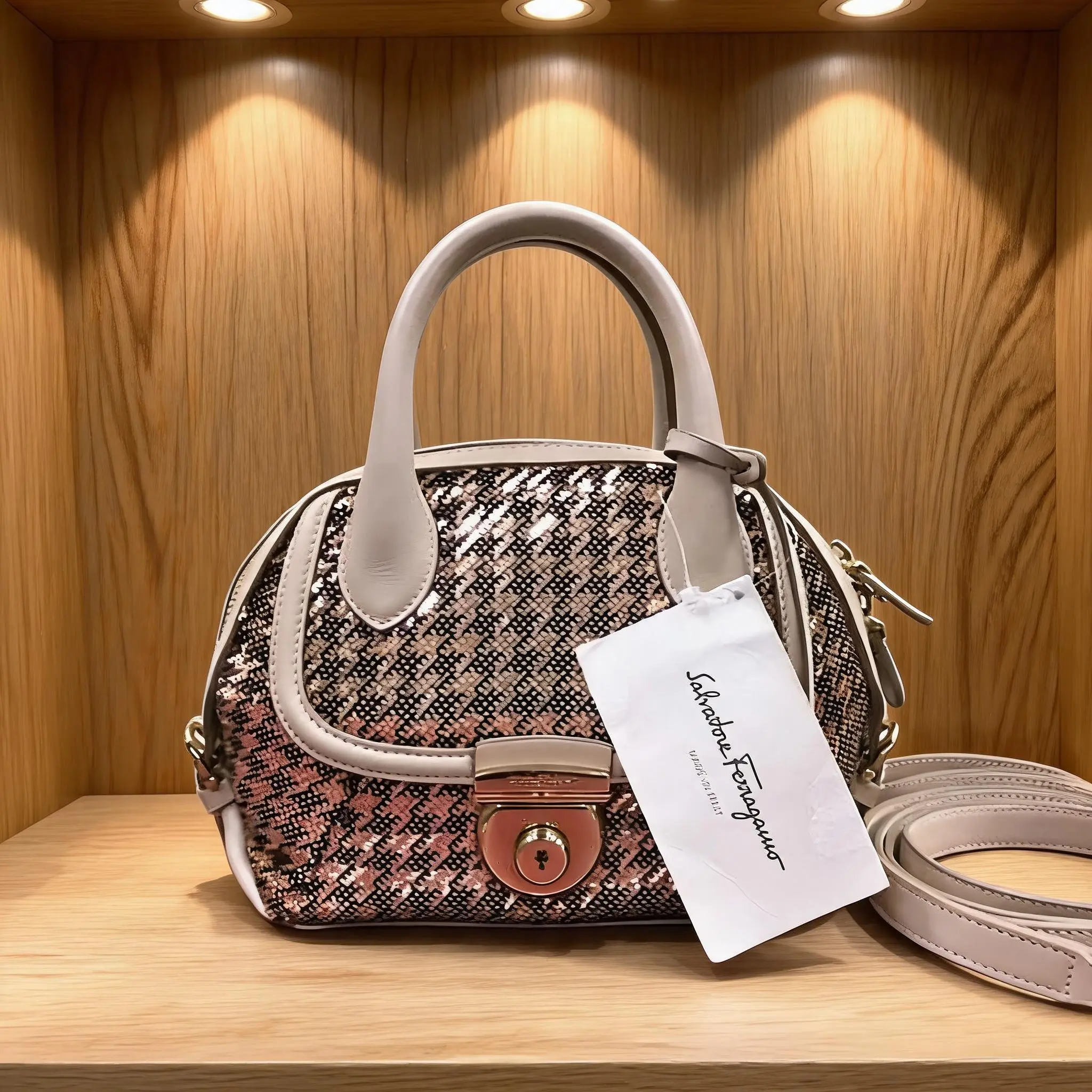 Pre-owned SALVATORE FERRAGAMO Leather Shoulder Bag I0737190014