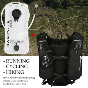 Running Vest Backpack with 2L Hydration Bladder, Ultra-Light 5L Hydration Pack, Ideal for Trail Running, Cycling, Hiking & Marathons
