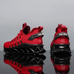 Hello MrLin Men's Walking Running Shoes Blade Tennis Casual Fashion Sneakers Comfort Non Slip Sport Athletic Trainer