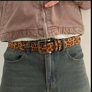 Cheetah Print Belt