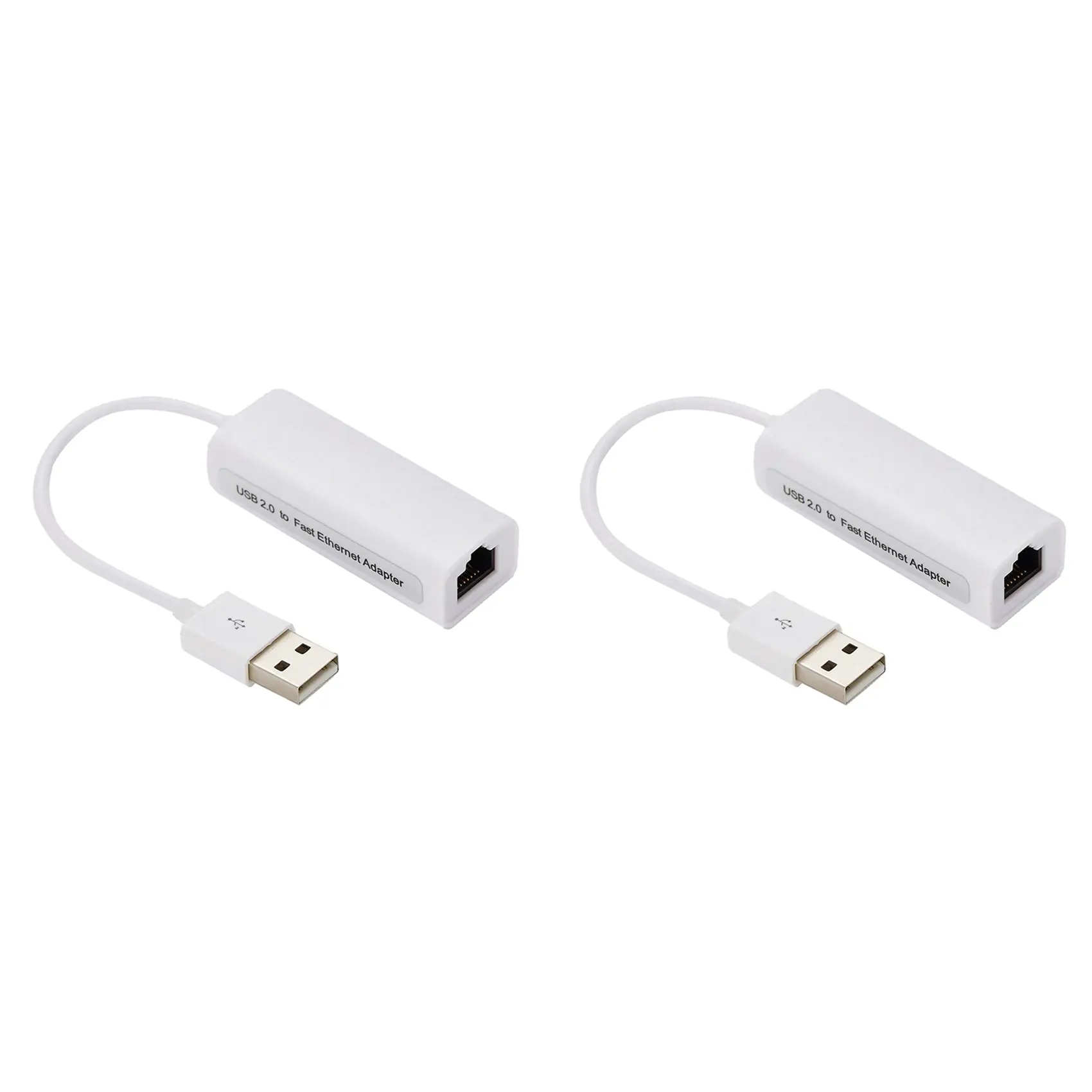 2X Network Card USB Type-C to Rj45 100M Driver-Free Network Card Converter Network Cable Adapter Ethernet Adapter B