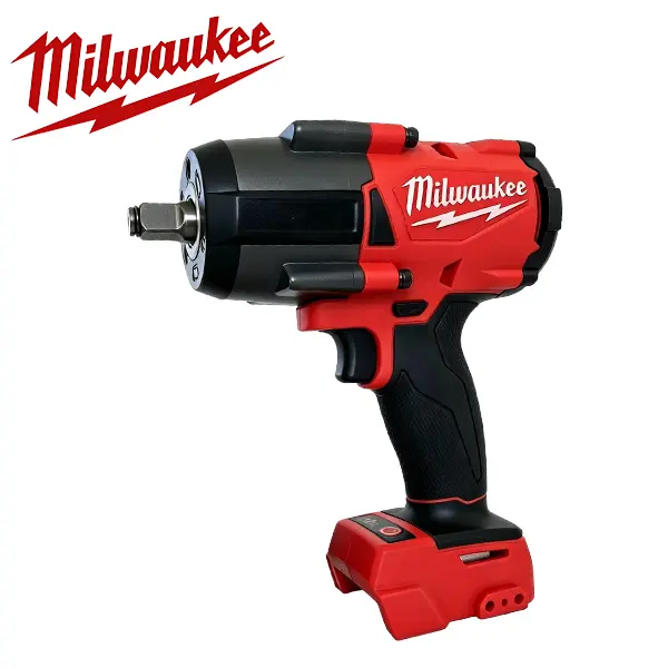 Remove Stubborn Lug Nuts Faster! Milwaukee M18 FMTIWF12  1/2 Inch Drive With High Torque Performance, Brushless Motor And LED Lighting For Tire Change, Vehicle Repair And Garage Projects 2-inch cordless impact wrench control 3-mode