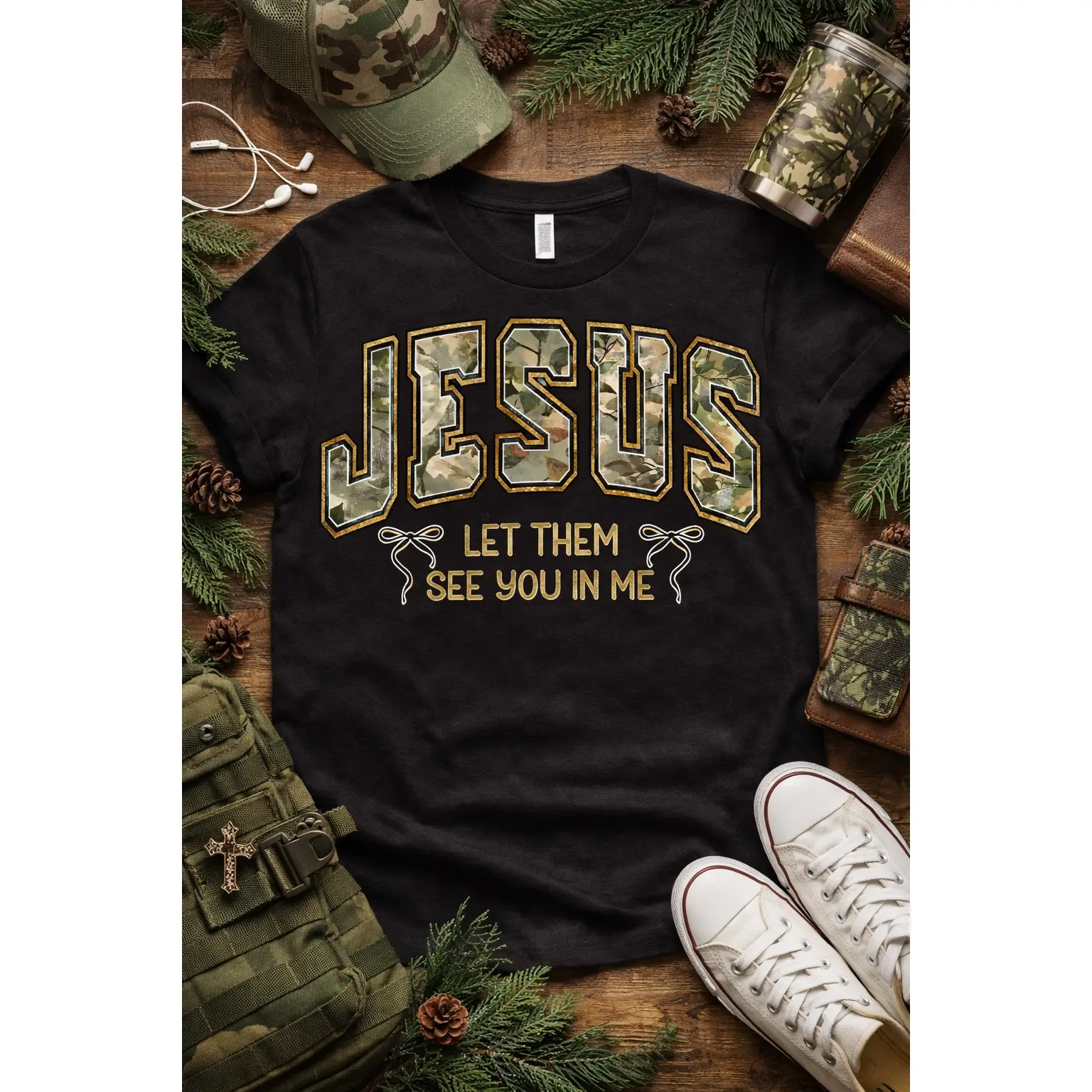 Ready to Press Jesus Let Them See You In Me DTF