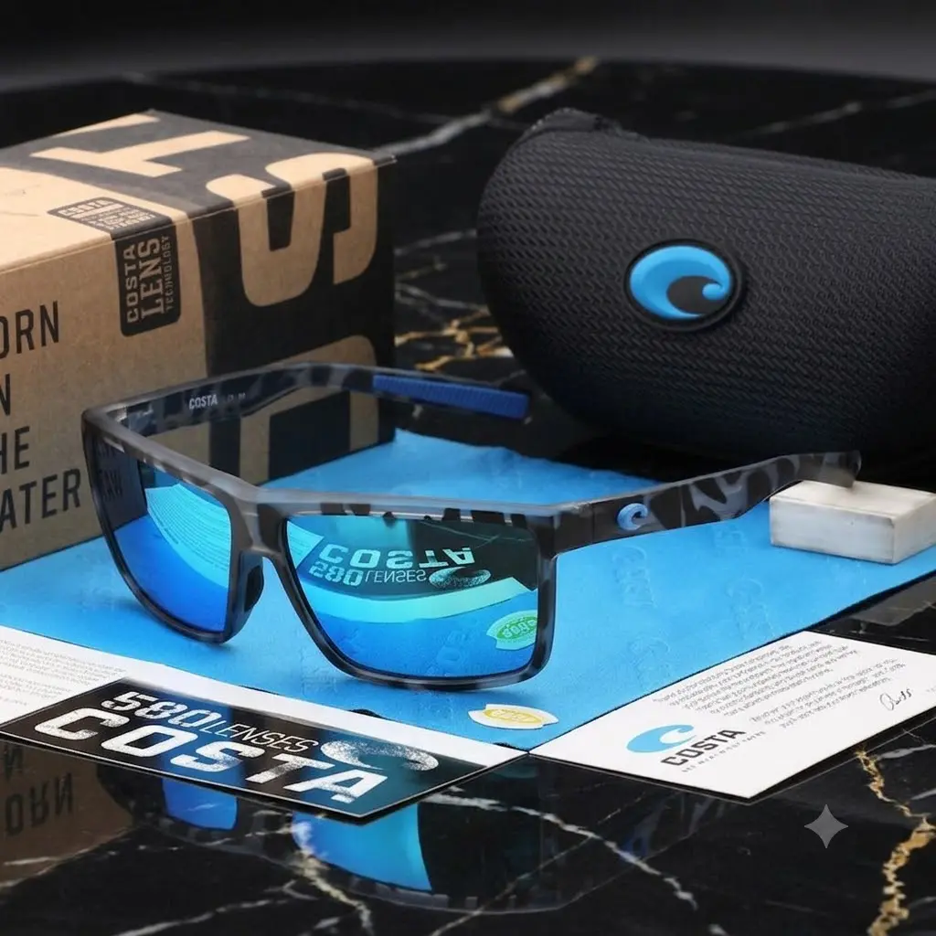 Costa Del Mar Men's & Women's Polarized Sunglasses UV Protection Outdoor Eyewear