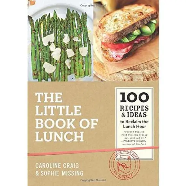 Used Hardcover Book - The Little Book of Lunch: 100 Cooking Recipes & Ideas to Reclaim the Lunch Hour by Caroline Craig (English)