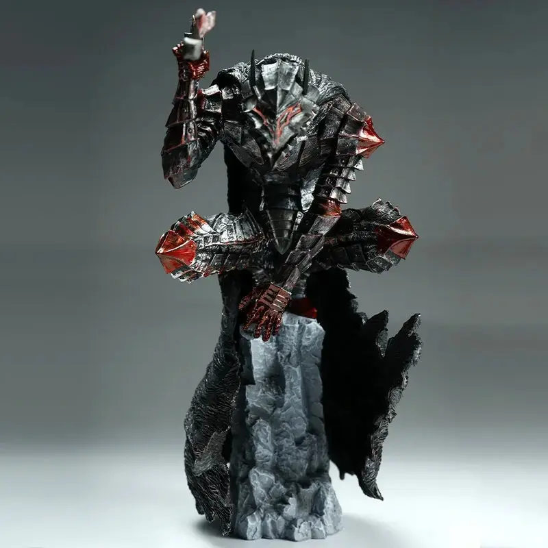 New Berserk Mad Warrior Worn Battle Damaged Version Action Figure Model Statue Sword Wind Legend Collectible Toys Acg Decoration