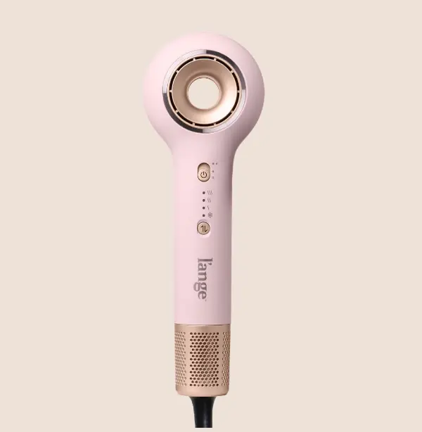 L'ANGE HAIR - Axia HaloRing Ionic Hair Dryer | High Speed Professional Blow Dryer for Smooth, Frizz-Free Styles | Lightweight Brushless Motor with Concentrator & Wall Mount | 4 Heat Settings