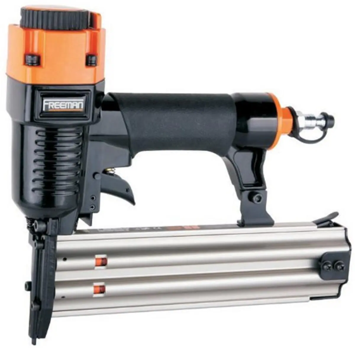 212 MAIN PBR50 Portable 18-Gauge 2-in Brad Nailer - Oil-Free Operation, Adjustable Vent, Aluminum Body, Stain-Safe Power Tool for Trim, Furniture, Cabinetry, Hobbies, 2 Inches