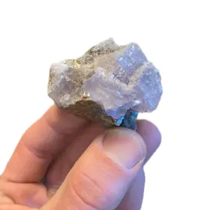 Purple Fluorite Mezquiz Mexico frosty triple stack
