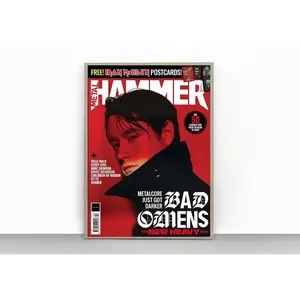 Hammer 2024 Poster, Metal Hammer Bad Omens 2024 Poster, Home Décor