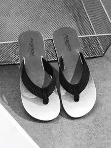 New Men's Gradient Fashion Strap Clip-On Sandals, Lightweight Comfortable Home Outdoor Two-Use Casual Slippers, casual flip flops, Stylish and Comfortable