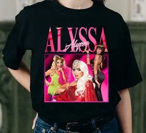 Retro Alyssa Edwards Shirt-Alyssa Edwards Tshirt,LGBTQ Shirt,Drag queen Tees,Rupaul's Drag race Tshirt,Alyssa Edwards T shirt,Drag Queen Tee