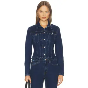 COTTON CITIZEN The Slim Trucker Jacket in Grand
