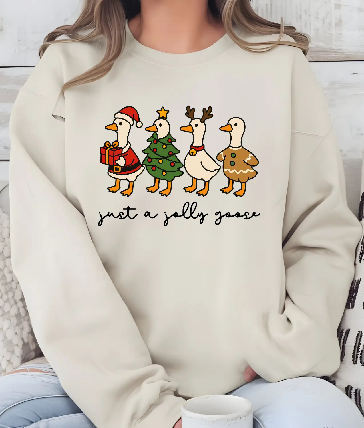 Just a Jolly Goose DTF Transfer