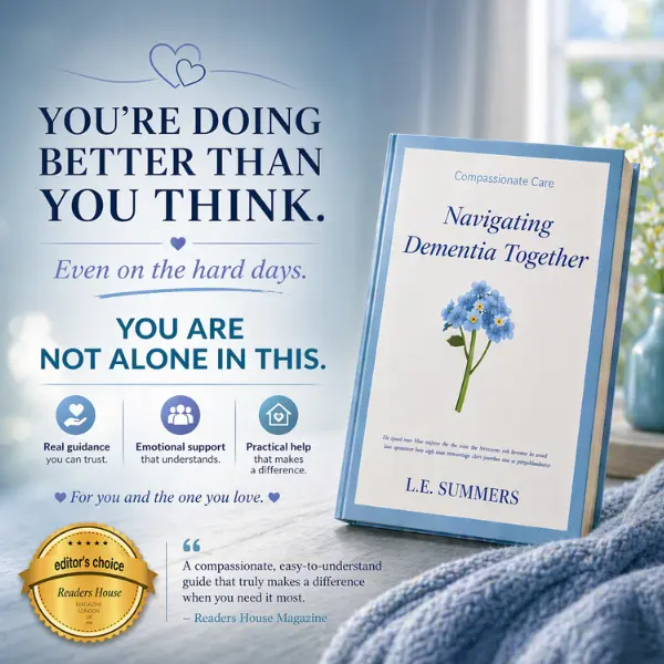 Navigating Dementia Together - A Mental Health Guide for Dementia Caregivers: Emotional Support, Practical Tools, Expert Advice, Compassionate Care Press Tips, Calm Space Creation, Modern Pastel Design (Career & Self-Help Book)