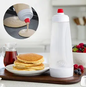 1000ml Cupcake Waffle Pancake Batter Shaker Bottle Kitchen Tool Hand Batter Mixing Bottle Batter Mixer Dispenser Kitchen Tools