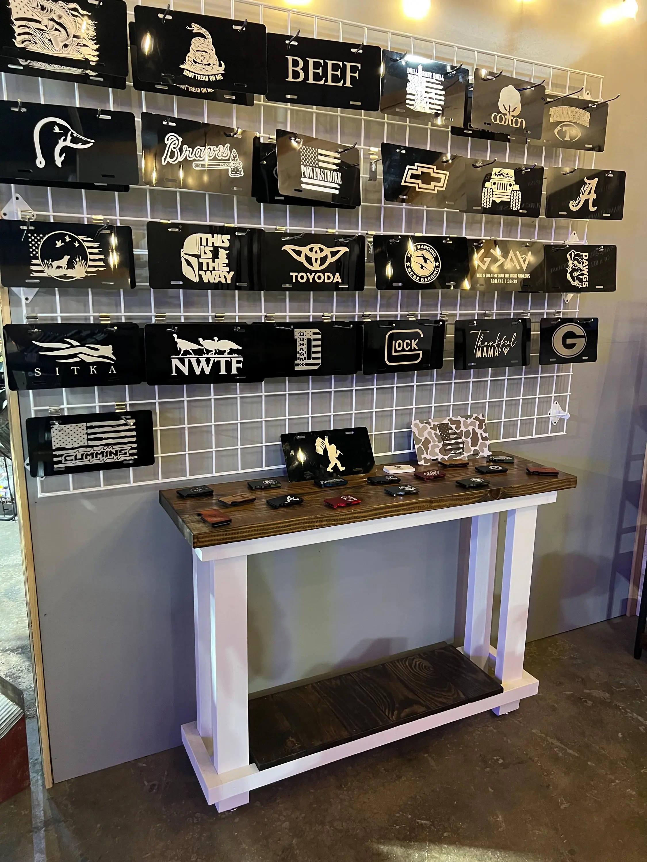 Custom Laser-Engraved Aluminum License Plate for Cars Trucks Jeeps ATVs Trailers & Wall Décor Weatherproof Rustproof Premium Durable