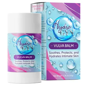 HydroGyn Vulva Intimate Care Balm | Vaginal Moisturizer & Menopause Support | Relieves Feminine Dryness, Itching & Irritation | Hormone-Free pH Balanced Daily Intimate Skin Care for Women