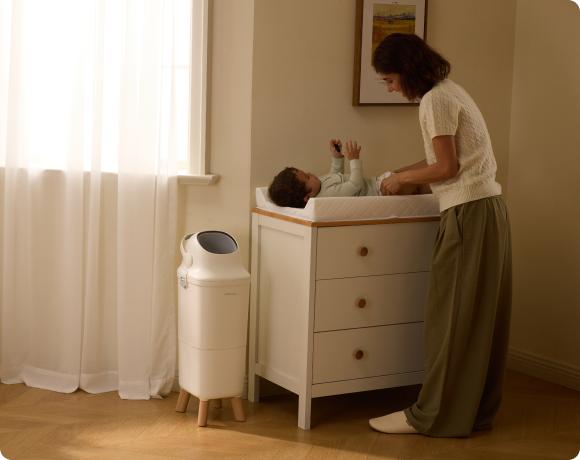 Diaper Pail – Odor-Locking Waste Disposal for the Modern Nursery Designed for parents navigating the daily realities of diaper changes, this diaper pail transforms how nurseries manage waste. DP01 Diaper Pail – Odor-Locking Waste Disposal for the Modern Nursery Designed for parents navigating the daily realities of diaper changes, this diaper pail transforms how nurseries manage waste. DP01