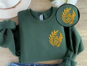 EMBROIDERED Monster Hunter Wilds Sweatshirt, Custom Gamer Gift with Hunter and Guild, Fan Art, Cozy Gamer Jumper, Monster Hunter Wilds Inspired Tee, Video Game, Gaming Shirt