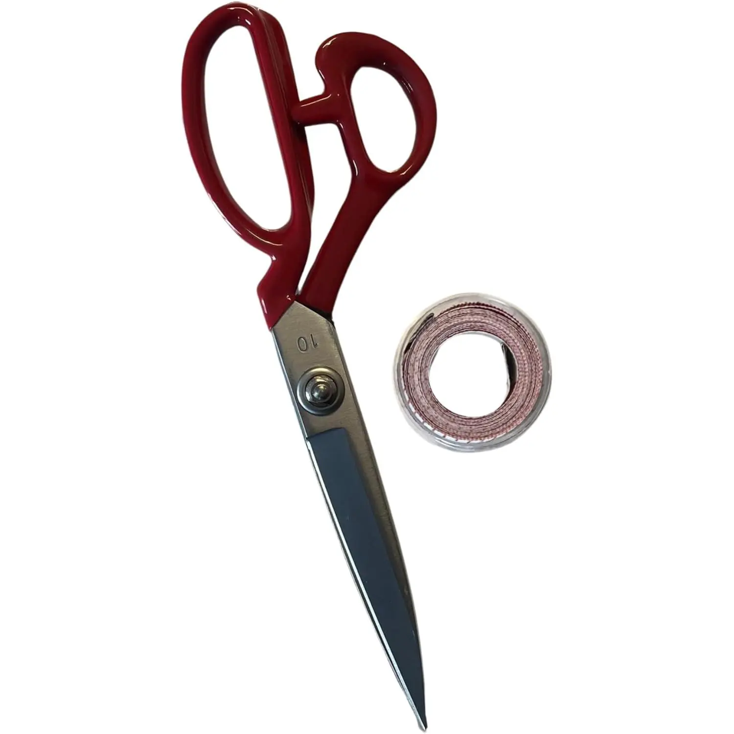 Red With Tape Measure