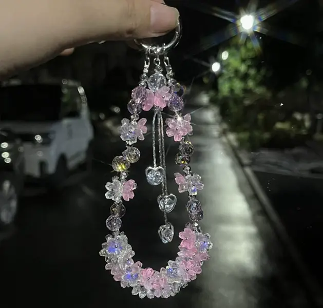 Sparkly Rhinestone Crystal Bag Chain Strap