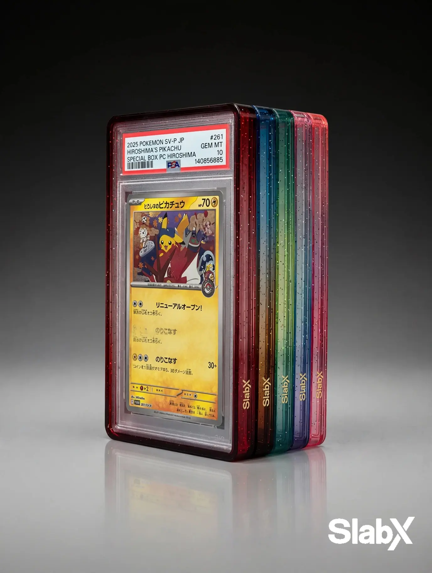 SlabX Guard - Prism Series - for Standard PSA Graded Cards Premium TPU w/Clear Panel SlabX Guard - Prism Series - for Standard PSA Graded Cards Premium TPU w/Clear Panel