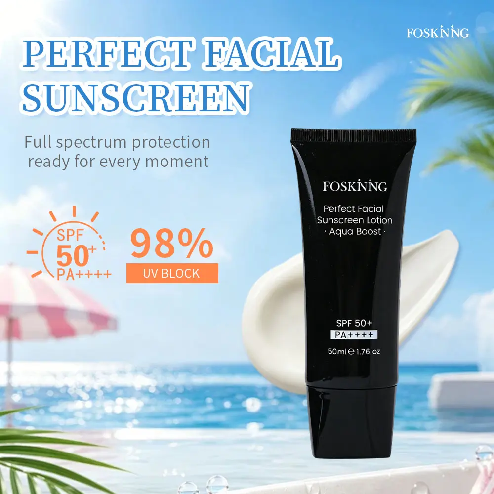 Body Sunscreen Cream SPF 50 Broad Spectrum Protection, Easy-to-Apply, Hydrating, Refreshing Skin Care Product