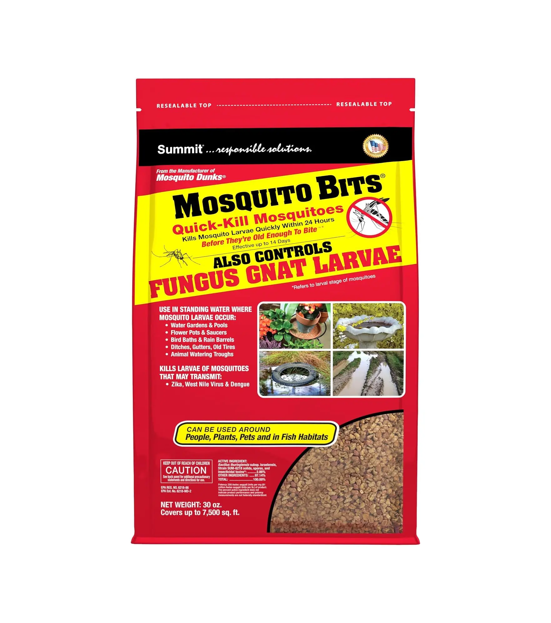 Summit Chemical CO 117-6 Multi-Insect Indoor Pest Control, 30oz Home Care Supply