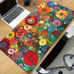 Free ExpressFree Express1pc High Definition Printed XXL Mouse Pad- Colorful Desktop Pad, Suitable for Gaming and Office Multifunctional Rubber Base, Perfect Gift for Family and Friends, Suitable for Desktop Computers