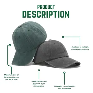 Custom Personalized "Mama" & "Grandma" Washed Cotton Baseball Cap – Embroidered Name with Heart Dad Hat.