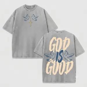 valentine shirts God is Good Christian T-shirt Washed, Bible Verse Hoodie, Sweatshirts, Jesus Hoodie, Church Outfit Unisex Oversized Graphic Tee For Men and Women Aesthetic Clothes Religious Clothing