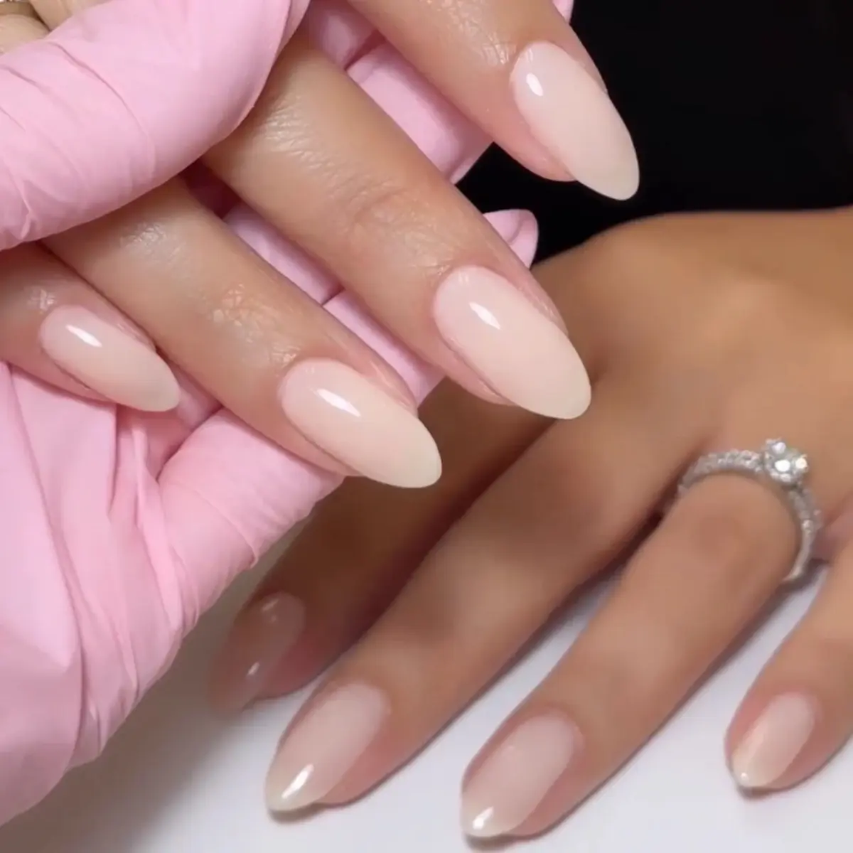 DND 858 Sandy Nude Gel and Lacquer Duo nail care nail art sheer color